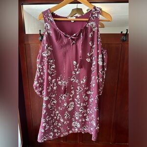 Charming Charlie cold shoulder dress